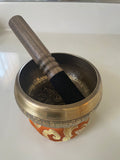 Handcrafted OM Singing Bowl High Vibrational Tibetan Bowl