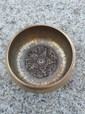 Handcrafted OM Singing Bowl High Vibrational Tibetan Bowl