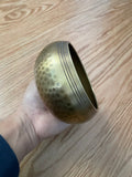 High Vibrational Handmade Tibetan Singing Bowl large Travel Size