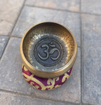 Handcrafted OM Singing Bowl High Vibrational Tibetan Bowl