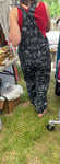 Mushroom print Overalls Hippie Pants Boohoo Pants Vacation Gifts for your love one