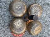 Handcrafted OM Singing Bowl High Vibrational Tibetan Bowl