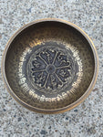 Handcrafted OM Singing Bowl High Vibrational Tibetan Bowl