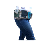 Six-Pocket Tie-Dye Design Utility Fanny Pack