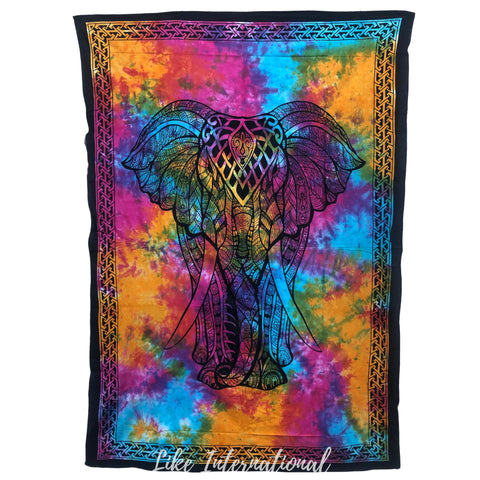 Multi color  Elephant Face