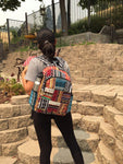 Boho Casual Patchwork Backpack Eco-Friendly Multi-Purpose Bag