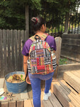 Boho Casual Patchwork Backpack Eco-Friendly Multi-Purpose Bag