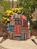 Boho Casual Patchwork Backpack Eco-Friendly Multi-Purpose Bag