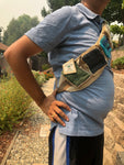 Six-Pocket Tie-Dye Design Utility Fanny Pack