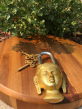Brass Antique Lock Buddha Padlock Vintage Lock