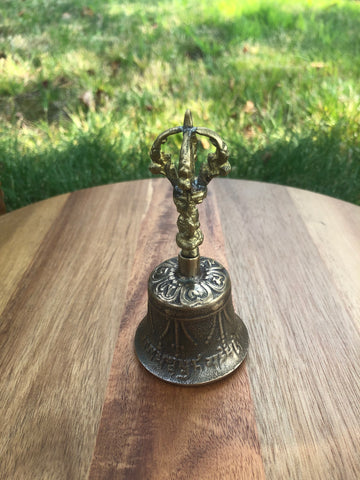 Beautiful SMALL Tibetan Buddhist  Prayer Meditation Bell