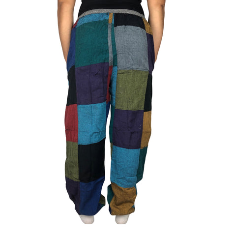 Coursemys High Street Corduroy Patchwork Cargo Pants Mens Size L Multicolor  | eBay