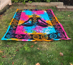 yoga chakra  tiedie  yoga man