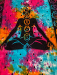 yoga chakra  tiedie  yoga man
