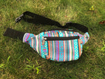 Multi-Purpose Fanny Pack Waist Pack Purse Bag Handmade Nepal | 100% Cotton | Hip Bag