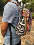 Boho Casual Patchwork Backpack Eco-Friendly Multi-Purpose Bag