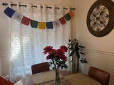 5-STRING PACK Medium Prayer Flag Tibetan Flags Nepal Prayer Flags