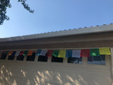 5-STRING PACK Medium Prayer Flag Tibetan Flags Nepal Prayer Flags