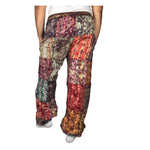 Cool Boho Stonewash Patchwork Pants Unisex Nepal Joggers
