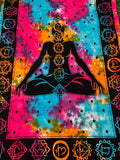 yoga chakra  tiedie  yoga man