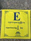 Peace Prayer Flag Tibetan Flag Wall Art Spiritual Decor Home