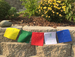 Peace Prayer Flag Tibetan Flag Wall Art Spiritual Decor Home