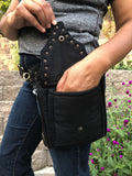 4-Pocket Maroon Green Black FANNY PACK Shoulder Bag Cute Mini Purse