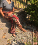 Cool Boho Stonewash Patchwork Pants Unisex Nepal Joggers