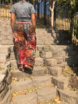 Cool Boho Stonewash Patchwork Pants Unisex Nepal Joggers