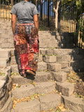 Cool Boho Stonewash Patchwork Pants Unisex Nepal Joggers