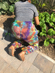 Tie Dye Patchwork Joggers Stonewash Yoga Pants