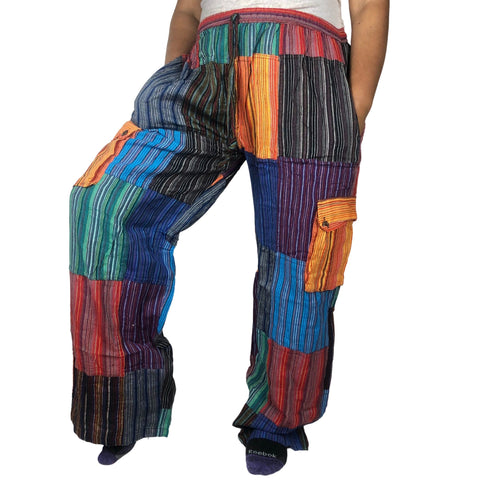 Boho Style Patchwork Pants
