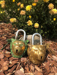 Lion Unique Brass Vintage Padlock Temple Lock