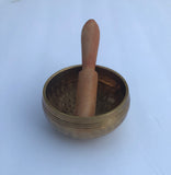 High Vibrational Handmade Tibetan Singing Bowl Small Travel Size