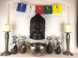 Peace Prayer Flag Tibetan Flag Wall Art Spiritual Decor Home