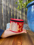 Red Root Chakra Singing Bowl High Vibrational Handmade Tibetan Chakra Bowl