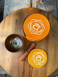 High Vibrational Sacral Chakra Orange Singing Bowl