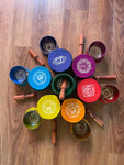 Chakra Tibetan Sound Bowls Set Beginner Singing Bowls