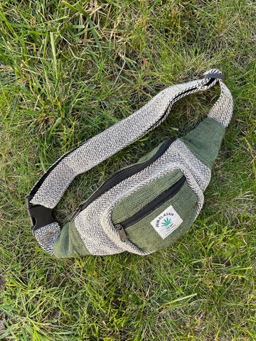 Himalayan Hemp Fanny Pack | Unisex Waist Pack Hip Pack