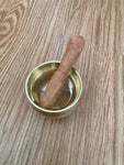 High Vibrational Shiny Tibetan Singing Bowl Small Travel Size Meditation