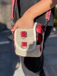 Hemp green Gheri Camera Bag Handmade For Men and Women