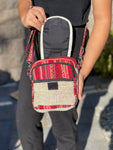 Hemp green Gheri Camera Bag Handmade For Men and Women
