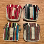 Hemp green Gheri Camera Bag Handmade For Men and Women