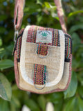 Hemp green Gheri Camera Bag Handmade For Men and Women