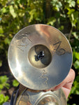 OM symbol hand carved Tingsha Bells Tingsha Cymbals