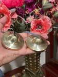 OM symbol hand carved Tingsha Bells Tingsha Cymbals