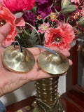 OM symbol hand carved Tingsha Bells Tingsha Cymbals