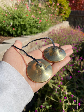 High Vibrational Perfect mini Travel Size Tingsha Bells