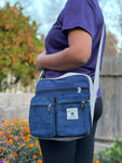 100% Hemp Unisex Laptop Bag Cross Body Shoulder Bag