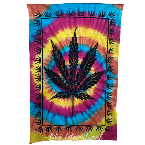 Multi color Cannabises spiral